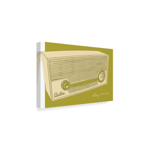 John W. Golden 'Lunastrella Radio' Canvas Art,30x47